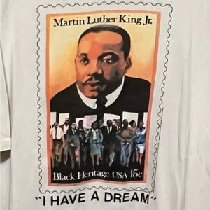 VINTAGE MLK Jr Tshirt Size XXL